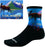 Swiftwick Vision Impression National Park Crew Socks - 6", Glacier, Large