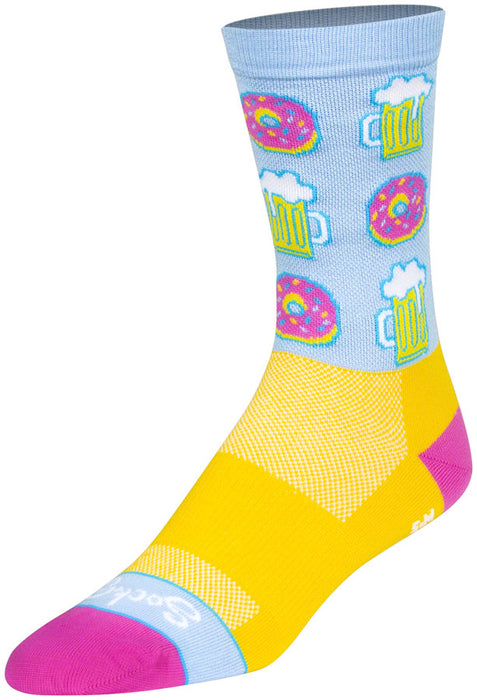 SockGuy Crew Mmmm Socks - 6", Large/X-Large