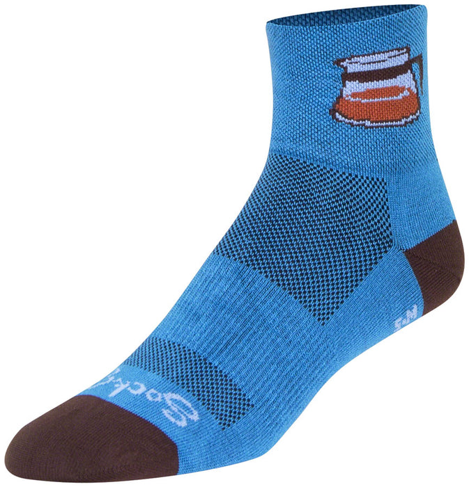 Sockguy Pothead 3" Socks, 9-13, Blue