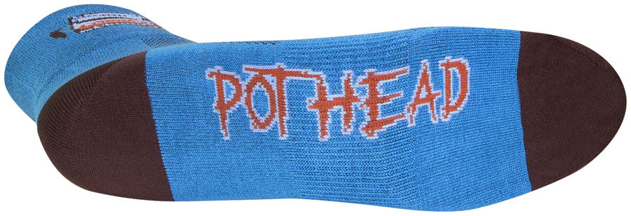 Sockguy Pothead 3" Socks, 9-13, Blue