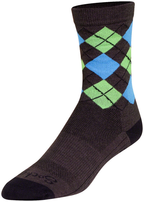 SockGuy Wool Highlander Socks - 6", Small/Medium