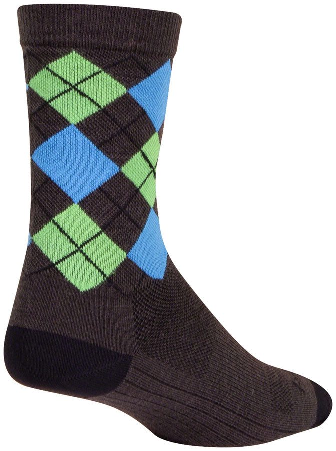 SockGuy Wool Highlander Socks - 6", Small/Medium