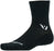 Swiftwick Pursuit Quarter Crew Socks - 4", Black, X-Large