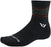 Swiftwick Pursuit Quarter Crew High Socks - 4", Coal Orange, Large