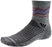 Swiftwick Pursuit Quarter Crew High Socks - 4", Heather Red, Medium