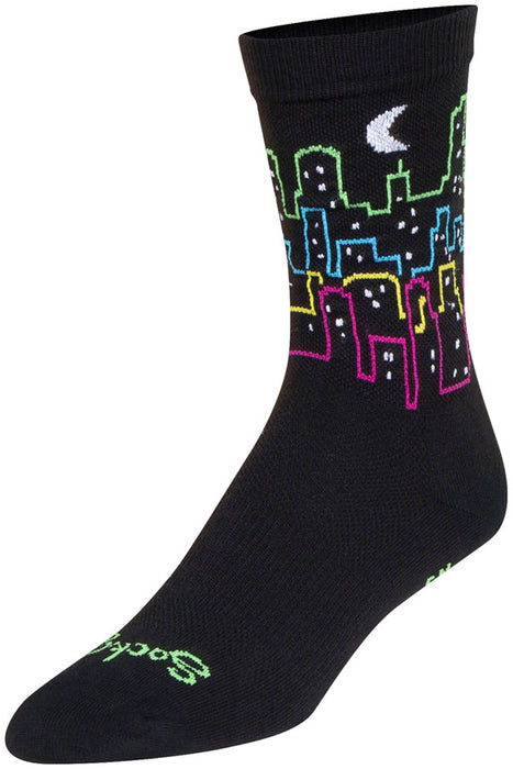 SockGuy After Hours Crew Socks - 6", Large/X-Large