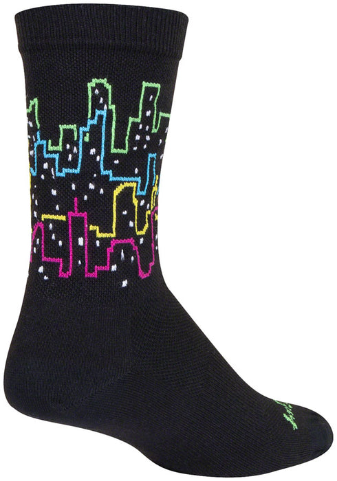 SockGuy After Hours Crew Socks - 6", Small/Medium
