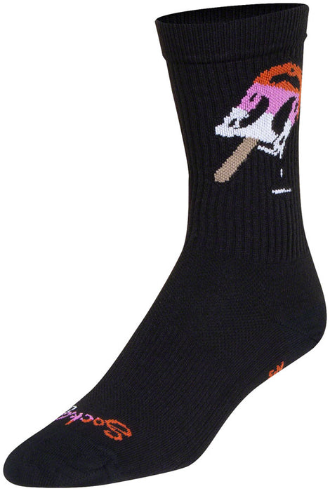 SockGuy Neo Crew Socks - 6", Large/X-Large
