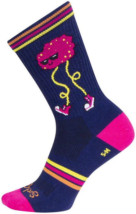 SockGuy Meatball Crew Socks - 6", Small/Medium