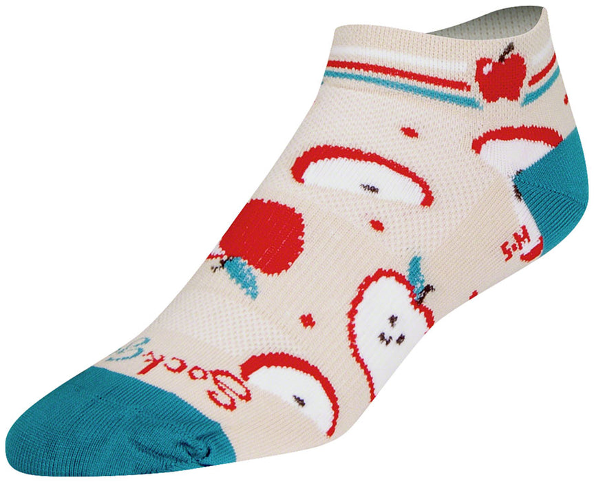 SockGuy Classic Low Orchard Socks - 1", Women's, Small/Medium