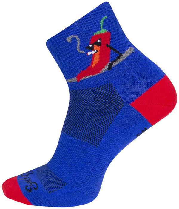 SockGuy Classic Smokin' HotSocks - 3", Large/X-Large