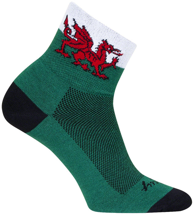 SockGuy Classic Welsh Socks - 3", Small/Medium