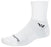 Swiftwick Aspire Quarter Crew High Socks - Circuit White, Medium