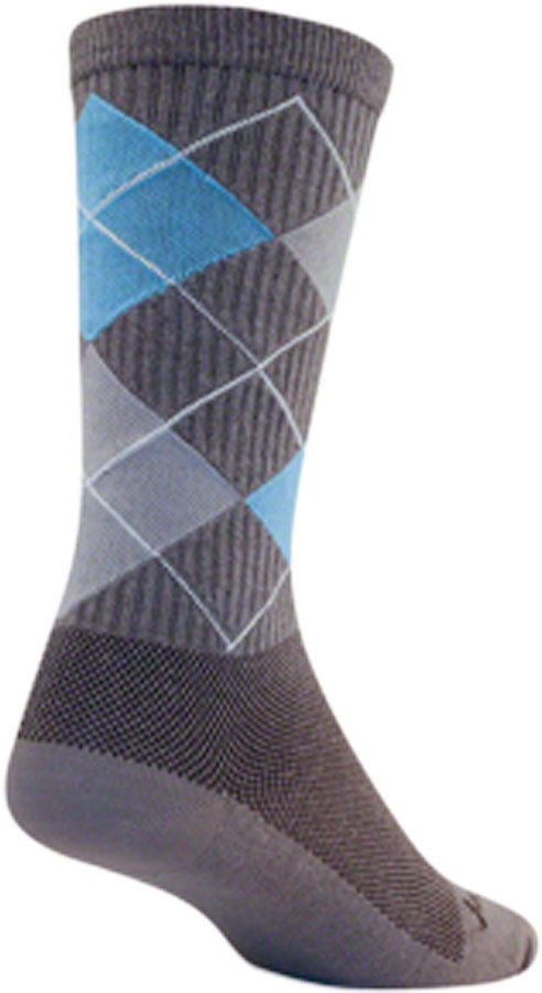 SockGuy Crew Stay Classy Sock: Gray SM/MD