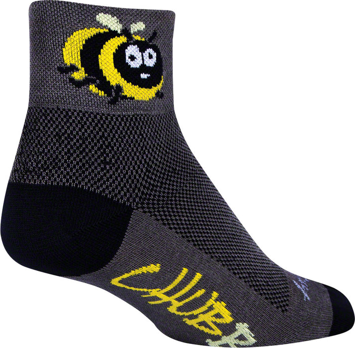 SockGuy Classic Chubbee Women's Sock: Black SM/MD