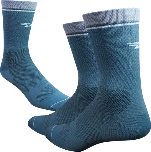 DeFeet Levitator Lite 6 Sock: Gunmetal MD