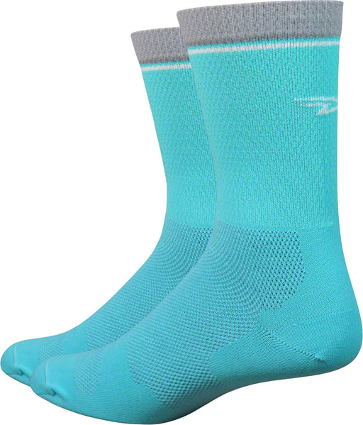 DeFeet Levitator Lite 6 Sock: Neptune XL