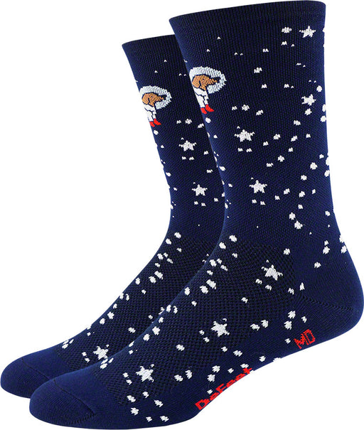 DeFeet Aireator 6 Doggo Sock: Navy Blue XL