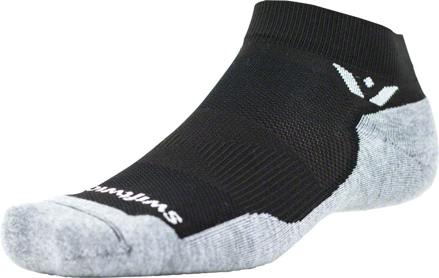 Swiftwick Maxus Ankle Socks - 1", Black, X-Large