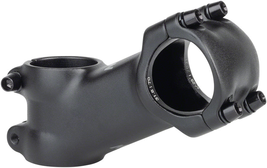 MSW 25 Stem - 70mm, 31.8 Clamp, +/-25, 1-1/8", Aluminum, Black