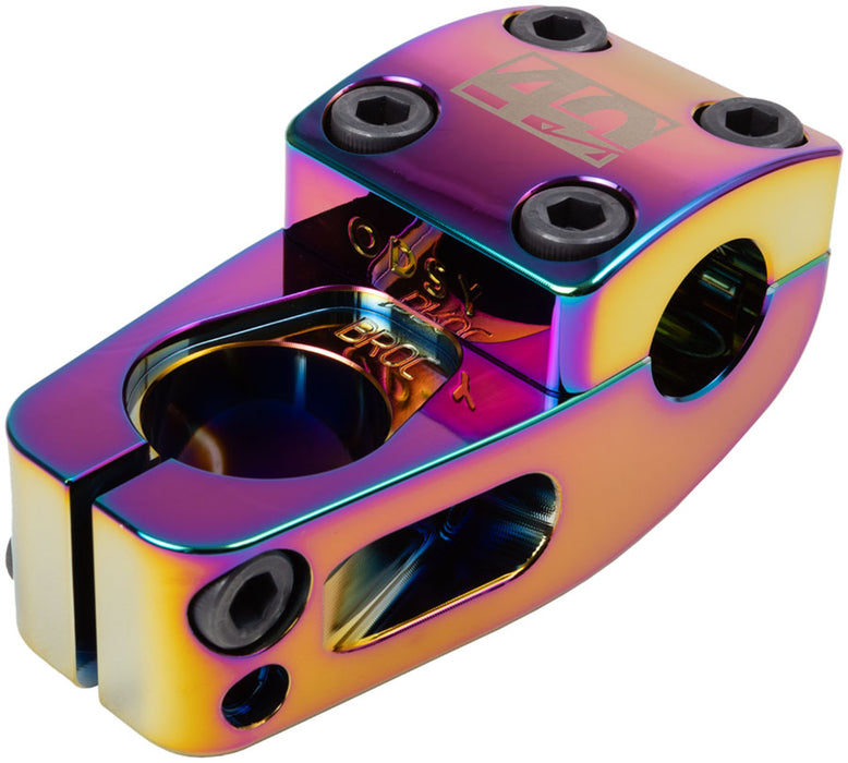 Odyssey Broc v2 BMX Stem - Top Load, Oil Slick