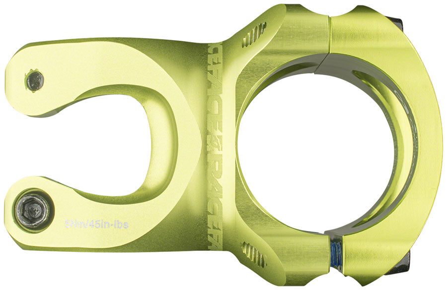 Race Face Turbine R 35 Stem - 40mm, 35mm Clamp, +/-0, 1 1/8", Green