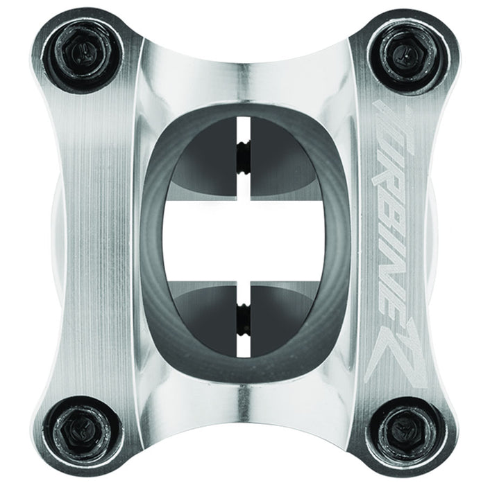 Race Face Turbine R 35 Stem - 50mm, 35mm Clamp, +/-0, 1 1/8", Silver