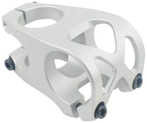 5DEV Aluminum 2-Bolt Stem - 40mm, 31.8/35mm Clamp,+/-0, 1 1/8", Aluminum, Raw