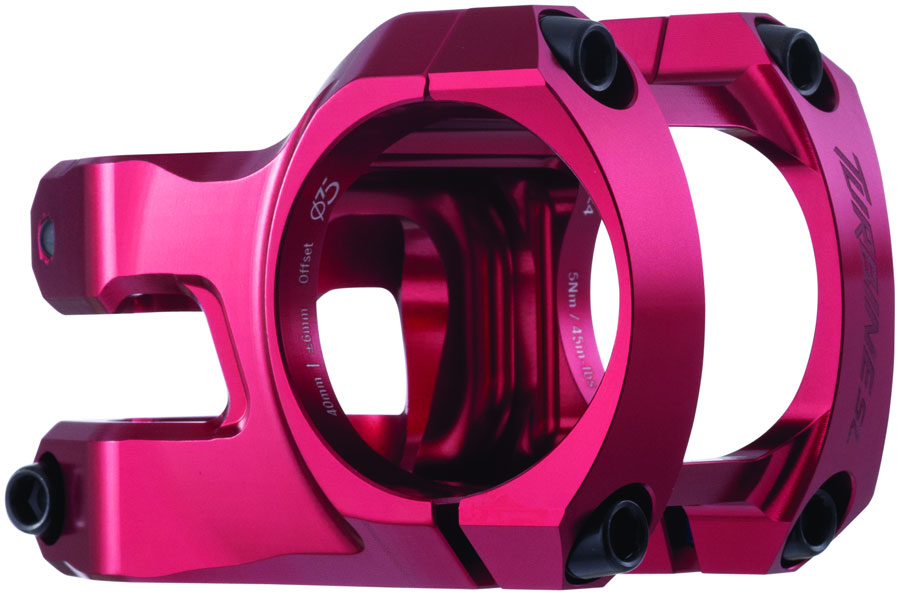 Race Face Turbine-SL Stem, (35.0) 0/6mm x 40mm, Red