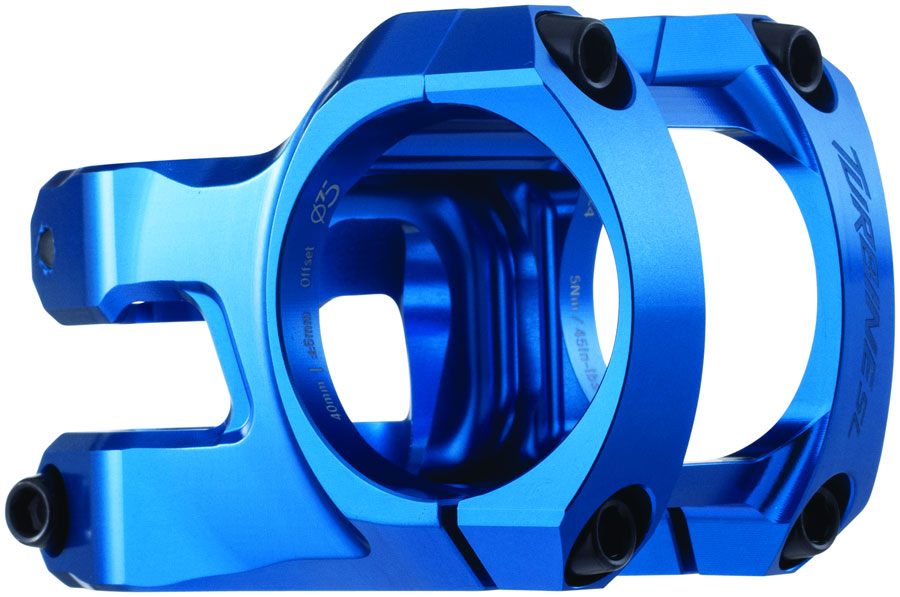 Race Face Turbine-SL Stem, (35.0) 0/6mm x 40mm, Blue