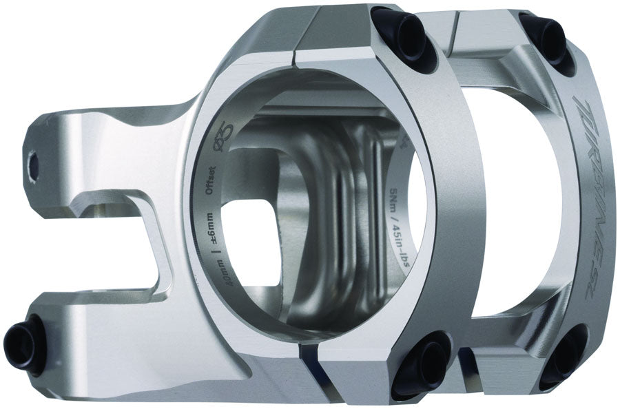 Race Face Turbine-SL Stem, (35.0) 0/6mm x 40mm, Silver