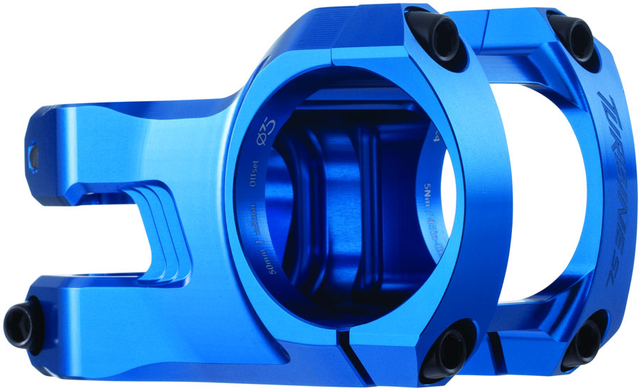 Race Face Turbine-SL Stem, (35.0) 0/6mm x 50mm, Blue