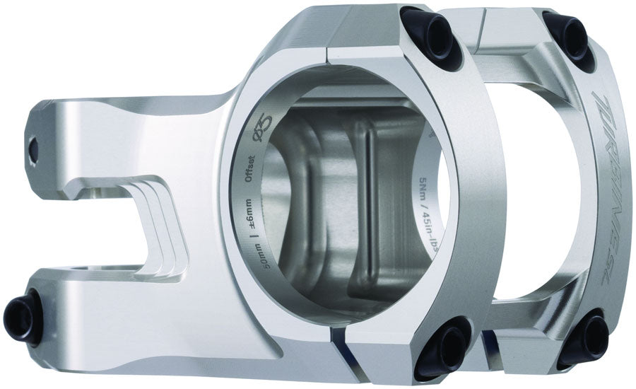 Race Face Turbine-SL Stem, (35.0) 0/6mm x 50mm, Silver