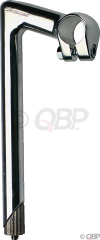 Nitto Technomic Stem - 80mm, 26 Clamp, -18, 22.2-24tpi Quill, Aluminum, Silver