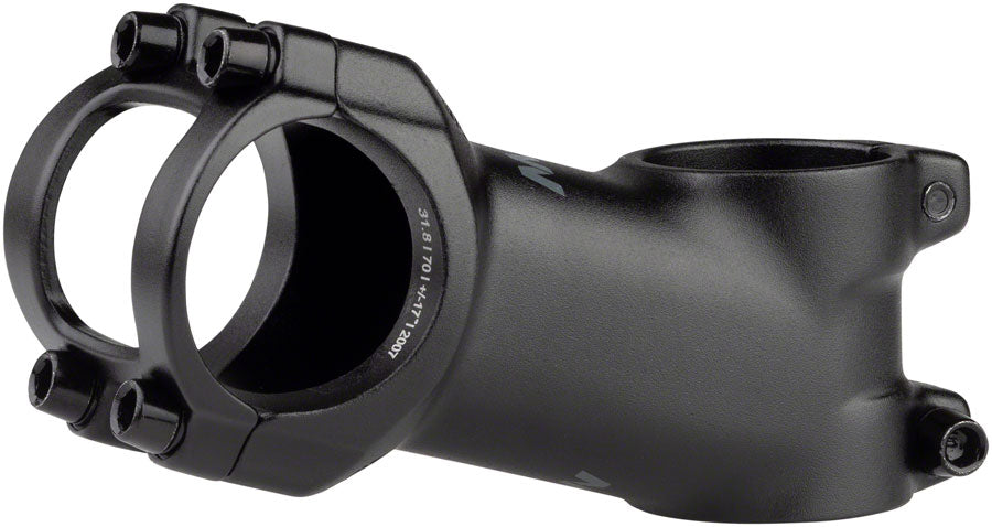 MSW 17 Stem - 70mm, 31.8 Clamp, +/-17, 1 1/8", Aluminum, Black