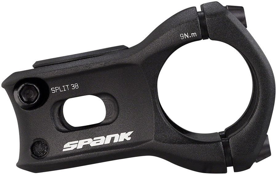 Spank Spike Split Stem (31.8mm) 0d x 38mm, Black