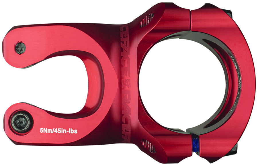 Race Face Turbine R 35 Stem - 40mm, 35mm Clamp, +/-0, 1 1/8", Red