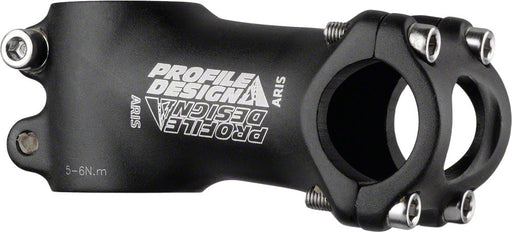 Profile Design Aris Stem - 60 mm, 31.8 Clamp, +/-7, 1 1/8", Aluminum, Black