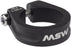 MSW Seatpost Clamp - 28.6mm, Bolt-On, Black