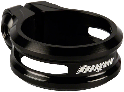 Hope Seatpost Clamp - 34.9mm, Bolt-On, Black