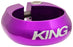 Chris King Seatpost Clamp - 34.9mm, Bolt-On, 3D Violet
