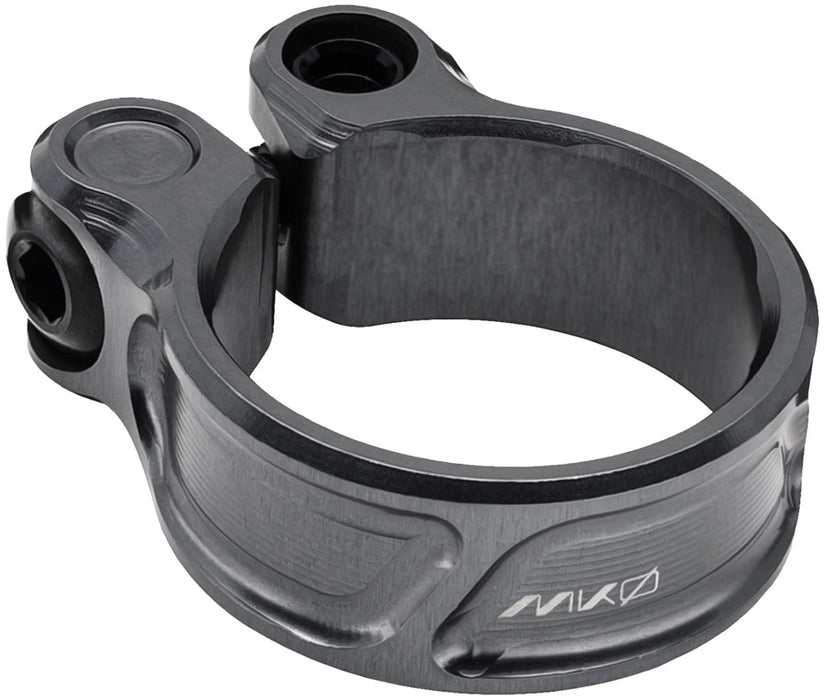 Wolf Tooth MK0 Seatpost Clamp - 31.8mm, Bolt-On, Shadow Gray