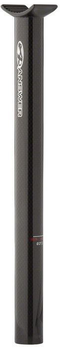 AnswerBMX Carbon Pivotal Seatpost, 27.2x300mm - Carbon