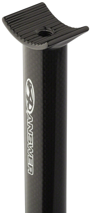 AnswerBMX Carbon Pivotal Seatpost, 27.2x300mm - Carbon