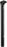 Promax SP-1 Seatpost - 26.8 x 400mm, Black