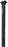 WHISKY No.7 Alloy Seatpost - 31.6 x 400mm, 0mm Offset, Matte Black