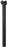 WHISKY No.7 Alloy Seatpost - 31.6 x 400mm, 0mm Offset, Matte Black