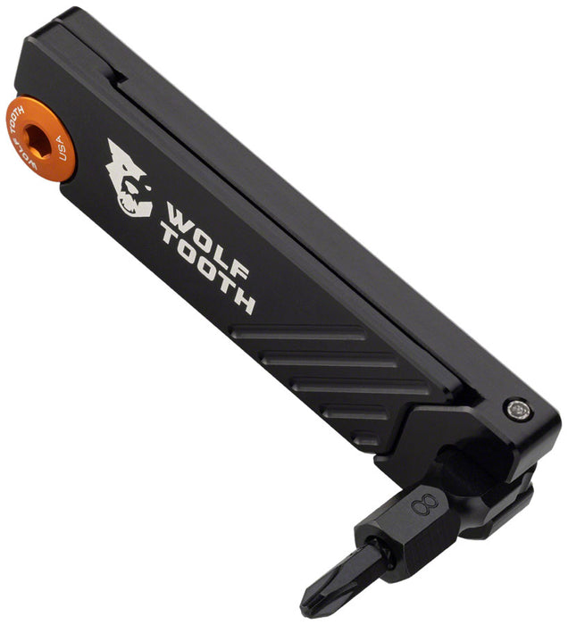 Wolf Tooth Components 6-Bit Hex Wrench Multi-Tool w/ Key Ring - Black