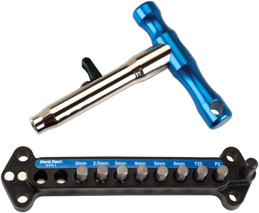 Park Tool Quick Change Bit Driver Set, QTH-1