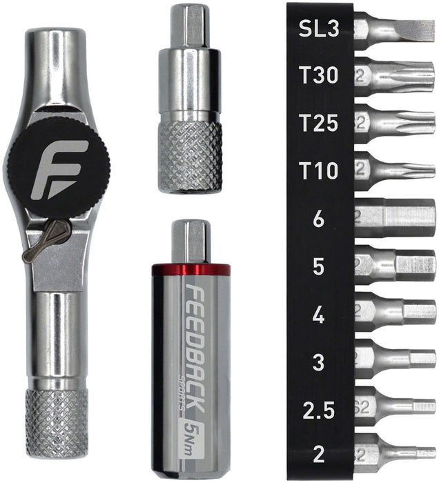 Feedback Sports Reflex Fixed Torque Ratchet Kit - Mini Ratchet, 5nm Torque